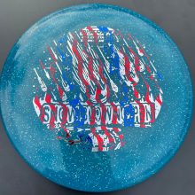 Blue Discraft GLO Cryztal FLX Sparkle Meteor 176+ GLOWS IN THE DARK!  Stamp Colors are random