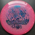 Pinkish Purple Discraft GLO Cryztal FLX Sparkle Meteor 176+ GLOWS IN THE DARK!  Stamp Colors are random